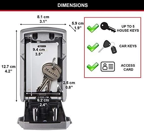 Master Lock MasterLock 5441 Bluetooth Key Lock Box