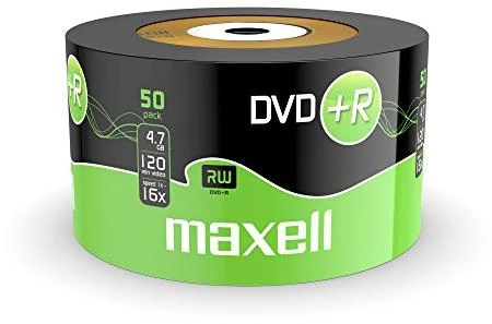 DVD Diskai - Maxell DVD+R 4.7GB 16x Ritinėlis 50 vnt.