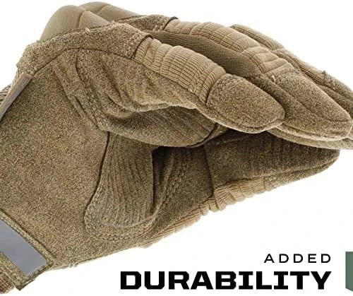 Mechanix Wear Pirštinės Mechanix M-Pact® 3 Coyote XL dydis. Velcro, TrekDry®, dirbtinė oda, delno, krumplių, Armortex®, pirštų apsauga, D30® apsauga nuo vibracijos