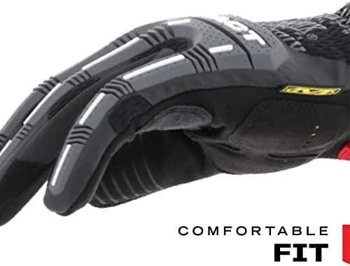 Mechanix Wear Pirštinės Mechanix M-Pact® Open Cuff M dydis. Rauktas rankogalis, TrekDry®, sintetinė oda, delno, krumplių, Armortex®, pirštų apsauga, C30® apsauga nuo vibracijos