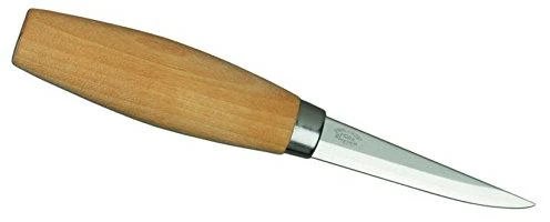 Medžio drožinėjimo peilis Morakniv® 106, tiesus, geležtė 82x2,7mm. Laminuotas plienas, beržinė rankena
