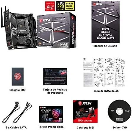 Pagrindinė plokštė MSI MPG B550 Gaming Plus