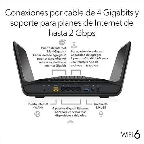 NETGEAR Nighthawk AX8 Maršrutizatorius (RAX70-100EUS)