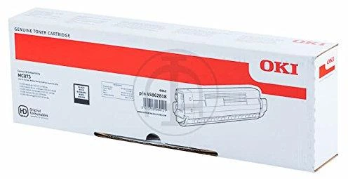 OKI MC873 juodas dažiklis 15K