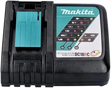 Makita Akumuliatorių ir kroviklio komplektas LXT® 198116-4 18V • BL1860B x2 • DC18RC • LXT®