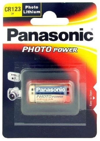 Panasonic cr123 Ličio jonų Elementas 3V 1vnt