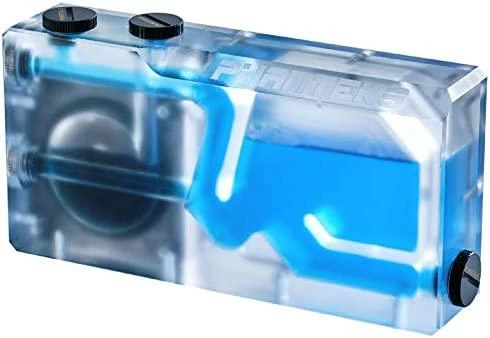 PHANTEKS R160C rezervuaras – permatoma akrilinė galinė plokštelė, DRGB-LED