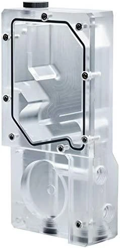 PHANTEKS R160C rezervuaras – permatoma akrilinė galinė plokštelė, DRGB-LED