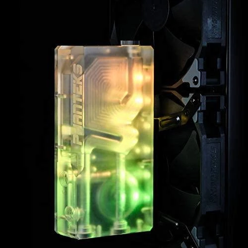 PHANTEKS R160C rezervuaras – permatoma akrilinė galinė plokštelė, DRGB-LED