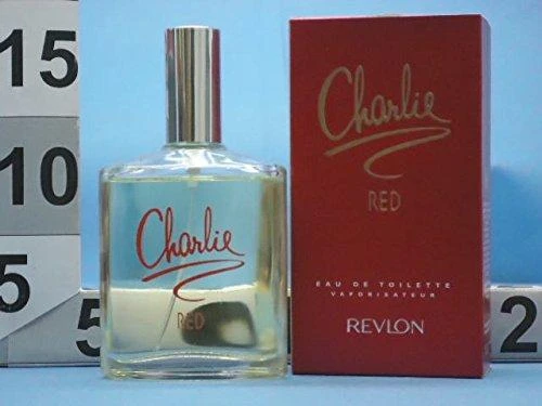 Revlon Charlie Raudona tualetinis vanduo su purškikliu 100ml