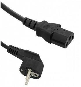 QOLTEC 50549 Qoltec kintamosios srovės maitinimo kabelis ATX 3 kontaktų S03/ST3 1,4 m