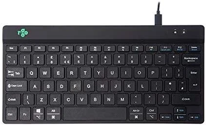 Carruzzo R-Go Tools RGOCOUKWDBL klaviatūra USB QWERTY Anglų (JK) Juoda
