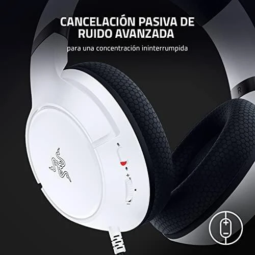 Belaidės Žaidimų Ausinės Razer Kaira Pro skirtos Xbox Series X ir mobiliems Xbox žaidimams, Baltos