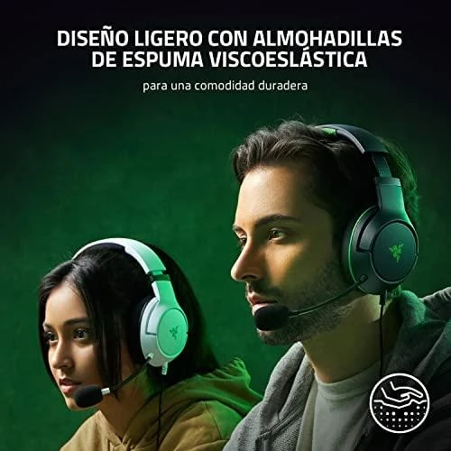 Belaidės Žaidimų Ausinės Razer Kaira Pro skirtos Xbox Series X ir mobiliems Xbox žaidimams, Baltos