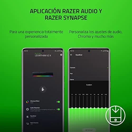 Razer Leviathan V2 X, juodos spalvos