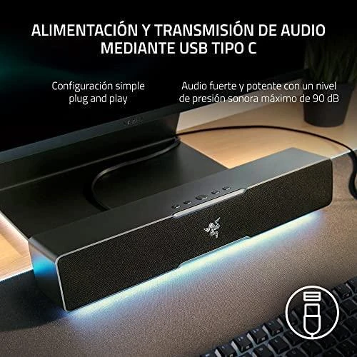 Razer Leviathan V2 X, juodos spalvos