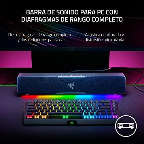 Razer Leviathan V2 X, juodos spalvos
