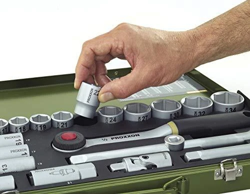Galvučių rinkinys 3/8" 24 dalių PROXXON