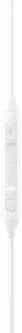 Į ausis dedamos ausinės Samsung IC100BWE Earphones Type-C, Baltos
