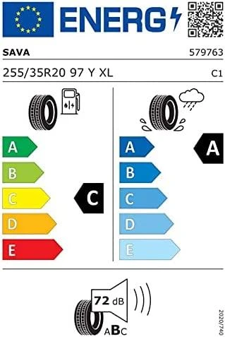 Sava Padangos Intensa UHP 2 97 Y XL (C A B 72dB)