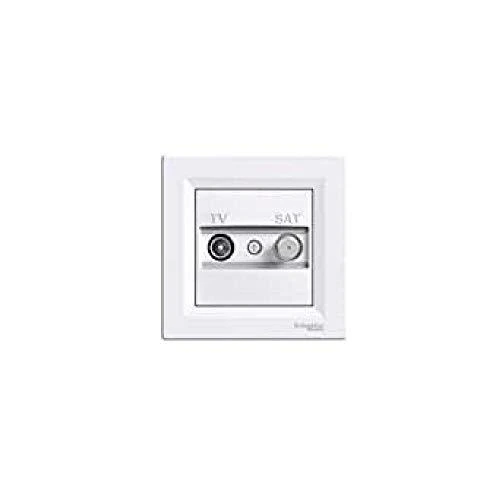 Schneider Electric GN.TV-SAT pralaidumo įrenginys 4DB baltas ASFOR