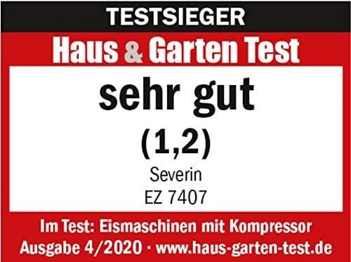 Severin EZ 7407 Kompaktiškas ledų ir jogurto gaminimo aparatas