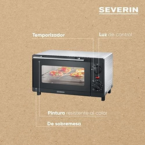 Mini orkaitė Severin  TO 2052 9 L, 800 W