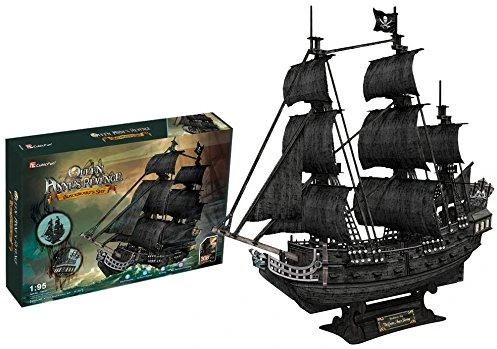 CUBICFUN 3D dėlionė Piratų laivas „Karalienė Ana“