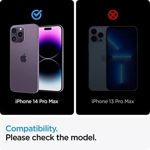 Spigen tR Align Master 2 Pack, FC juodos spalvos – Apple iPhone 14 Pro Max