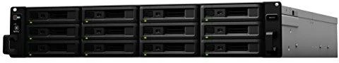 Serveris „Synology“ išplėtimo blokas RX1217 12 skyrių [0/12 3,5"/2,5" SATA HDD / SSD, 1 x „Infiniband“ prievadas]