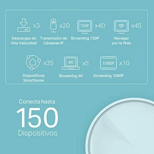 Maršrutizatorius TP-LINK Deco X20 (3-pack), Baltos spalvos