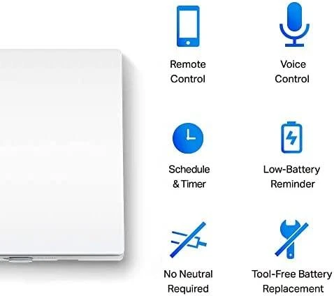 TP-LINK išmanusis šviesos jungiklis „Tapo S210“ (TAPO S210)