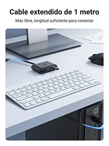 HUB USB Ugreen CR113 4x USB-A 3.0 (UGR601BLK)