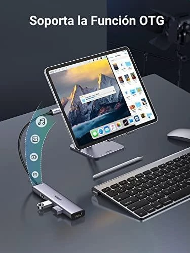 Adapteris šakotuvas Hub UGREEN CM473 Type C 4x USB 3.0
