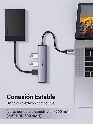 Adapteris šakotuvas Hub UGREEN CM473 Type C 4x USB 3.0
