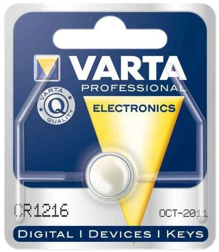 Varta Electronics CR1220 3V 35mAh elementas 6220, 1 vnt.