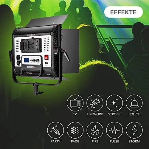 Walimex Walimex pro Rainbow LED RGBWW Fluorescent Light 50W studijinė lempa
