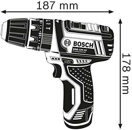 Bosch GSB 12V-15, BG 2x2.0, 20 ACC, 12V-20