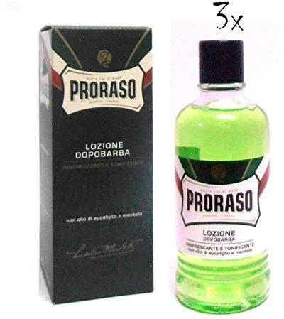 Proraso Green Line Gaivinantis losjonas po skutimosi, 400 ml