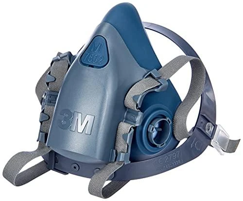 3M 7502 puskaukė su reguliuojamais dirželiais