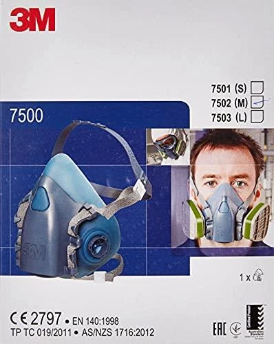 Puskaukė 3M 7502 M dydžio, pakuotės vaizdas