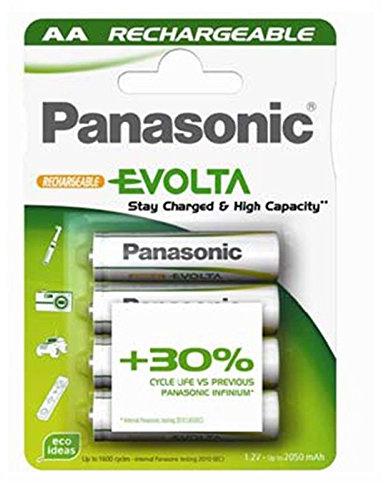 Panasonic Batteries 1x4 Panasonic NiMH Mignon Accu AA 1900 mAh Paruoštas naudoti