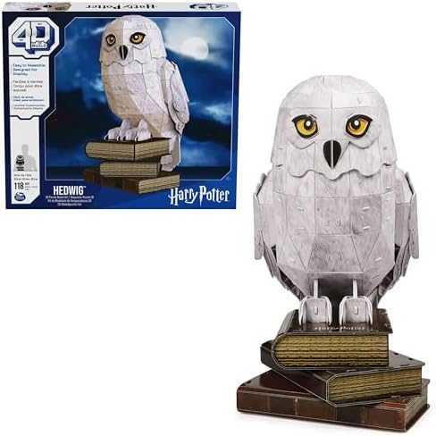 Spin Master HARRY POTTER 4D dėlionė „Hedviga“