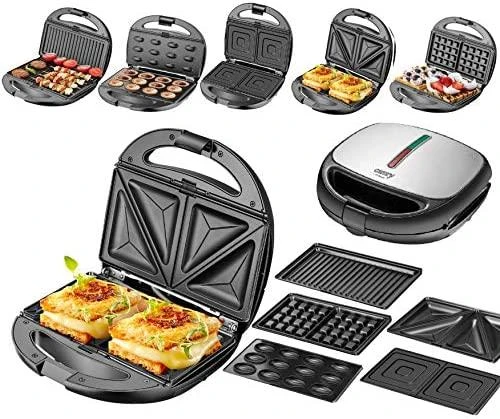 Camry | Daugiafunkcis atraminis įtaisas 5in1 | CR 3042 | 800 W | Lentelių skaičius 5 | Kepinių skaičius 2 | Sidabrinis/Juodas