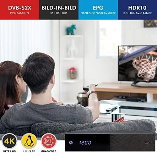 Ab Com Pulse 4K Ab 2x imtuvas dvb-s2x