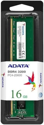 ADATA DDR4 16GB RAM pakuotėje