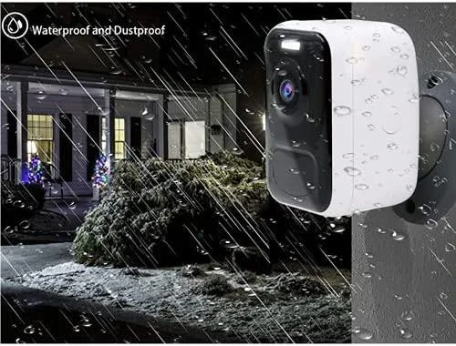 Albrecht Home SC 100 lauko WLAN stebėjimo kamera Full HD naktinio matymo IP65