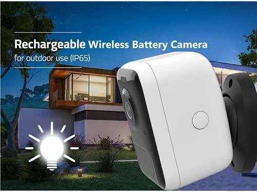 Albrecht Home SC 100 lauko WLAN stebėjimo kamera Full HD naktinio matymo IP65