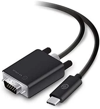 USB-C į VGA adapteris su kabeliu
