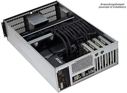 Ekwb Alphacool ES 4U – 19" – ServerRack – paruoštas aušinimui vandeniu